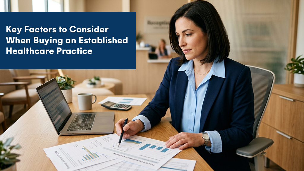 Key Factors to Consider When Buying an Established Healthcare Practice